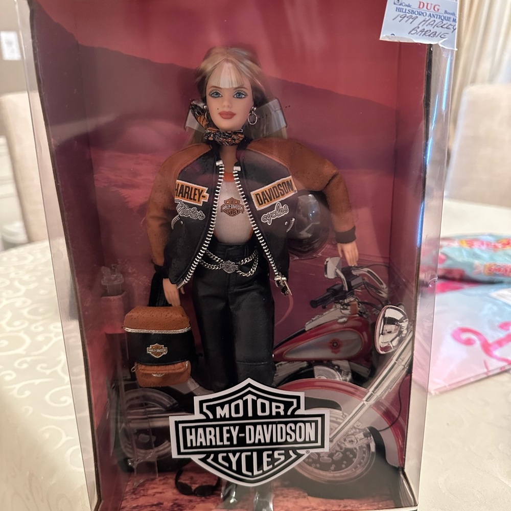 Harley-Davidson Barbie Doll with Motorcycle